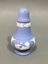 Wedgwood Jasper Ware Blue Pepper Pot