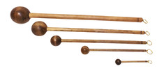 Handcrafted Antique style gong stick mallet striker  5 sizes to chose from
