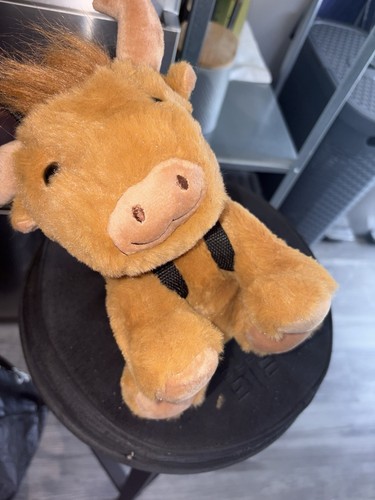 Cuddly toy dog with lead - cuddly,