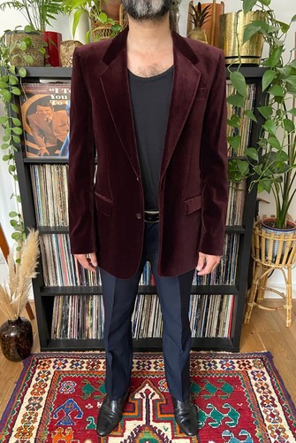 Vintage 1970s burgundy rex - burgundy,