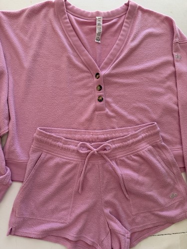 Alo parisian pink henley - 2, pc
