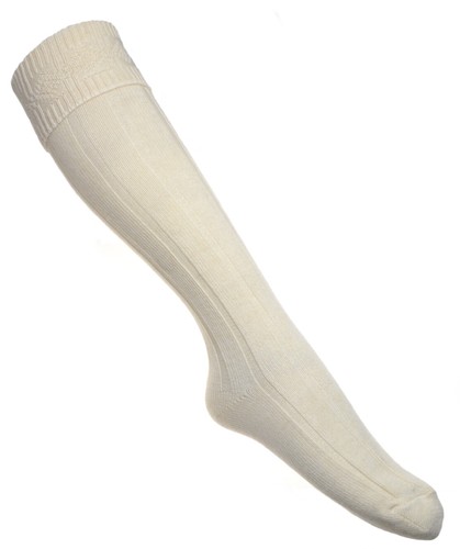 Men cream kilt hose - men's,