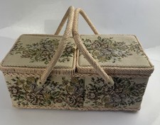 Vintage Needlepoint Floral