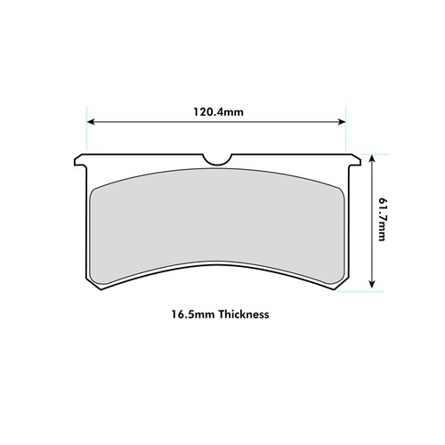 Wilwood brake pads for - bp-10,