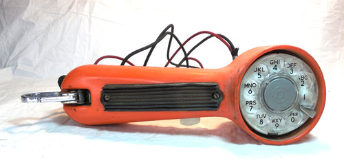 Vintage orange bell system - vintage,