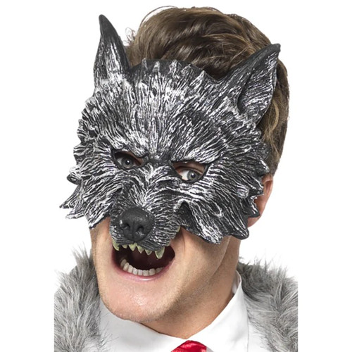 Grey big bad wolf - bad,