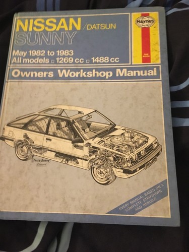 Nissan datsun sunny - sunny,, 1982