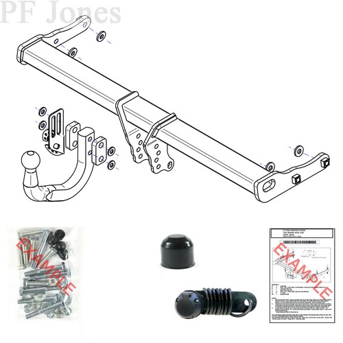 Tow trust towbar for volvo - towbar, v40