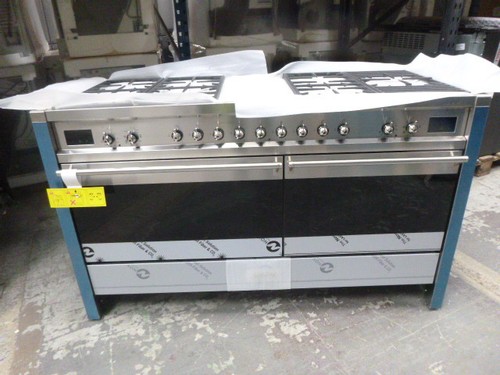 Smeg range cooker - cooker, stainless