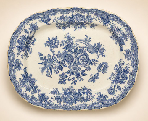 Large antique victorian blue - large,