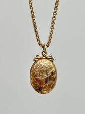Antique 9ct Gold Ornate Locket