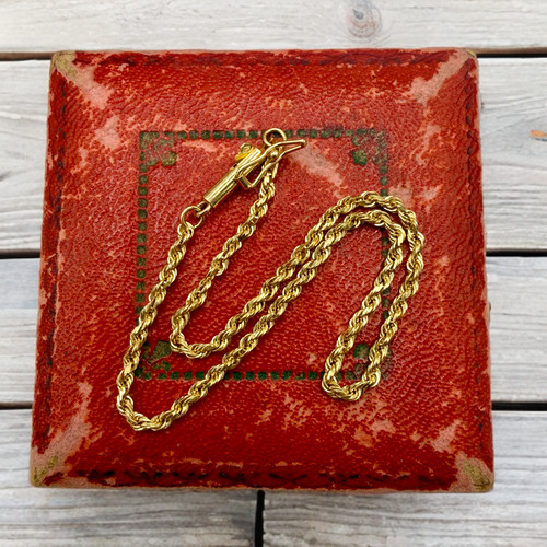 Vintage 14k solid yellow gold - solid,