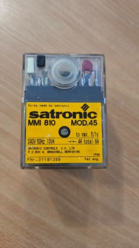 Satronic mmi 810 mod burner - satronic,