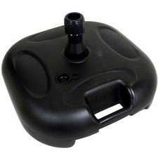 Gr8 Garden Large 20L Black Plastic Parasol Base Umbrella Stand Sunshade Holder