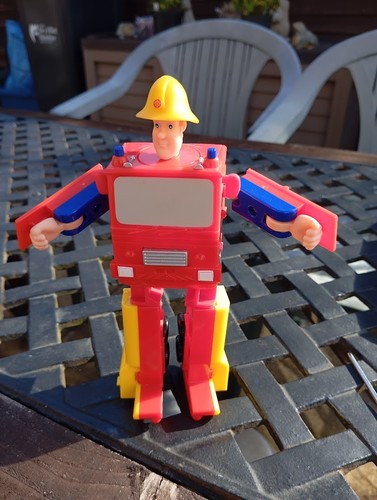Fireman sam transformer fire - fireman,