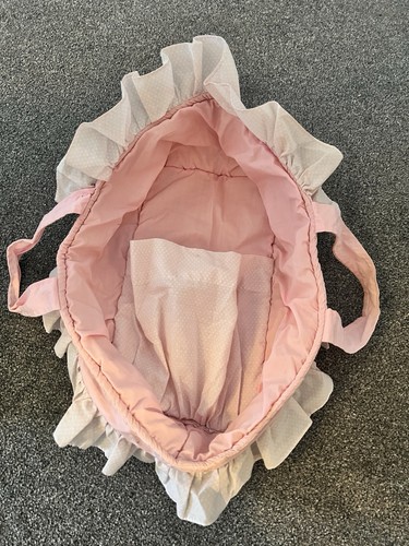 Dolls carry bed - dolls, basket