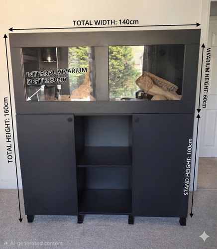 Large custom vivarium stand - vivarium, &