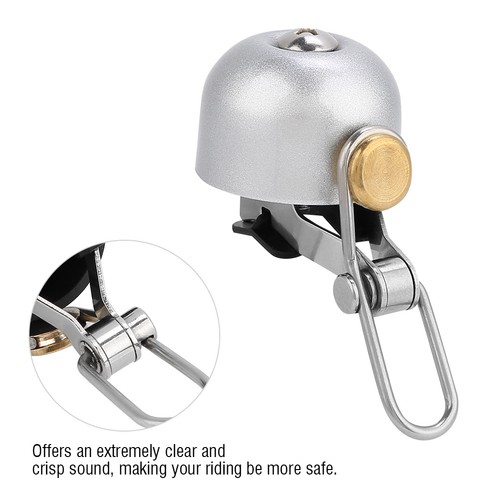 Vintage copper bike bell - vintage,