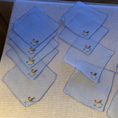 Vintage embroidered tea - vintage,