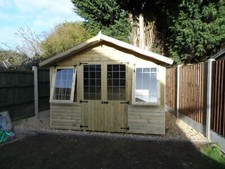 10x8 summer house Log lap T&G