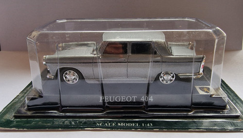 Peugeot 404 diecast del - 1:43,