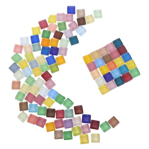 1set mixed colors glass mosaic - 1set,