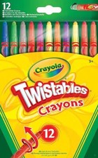 CRAYOLA Twistables Colouring Crayons Pack Of 12
