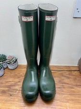 Vintage Hunter Wellies Green