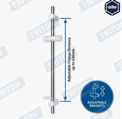 Triton pro fit shower riser - shower,