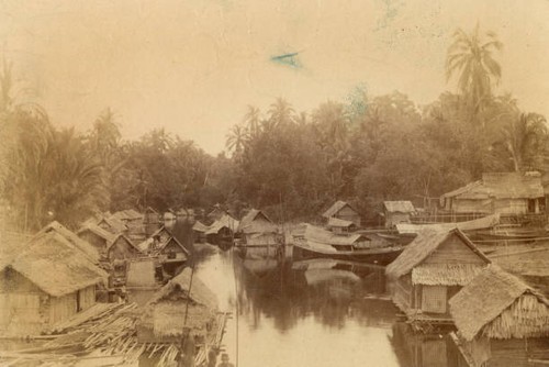 House boats the pekan river - pekan,