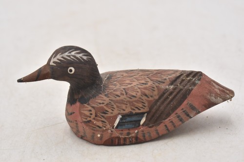 Vintage hand painted wooden - vintage,