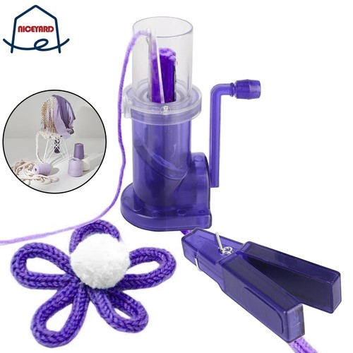 Portable hand knitting machine - portable,