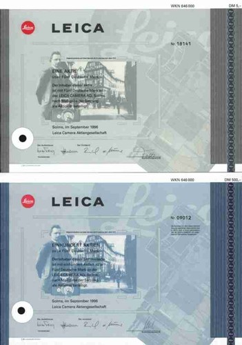 Leica camera 1996 - 1996, solms