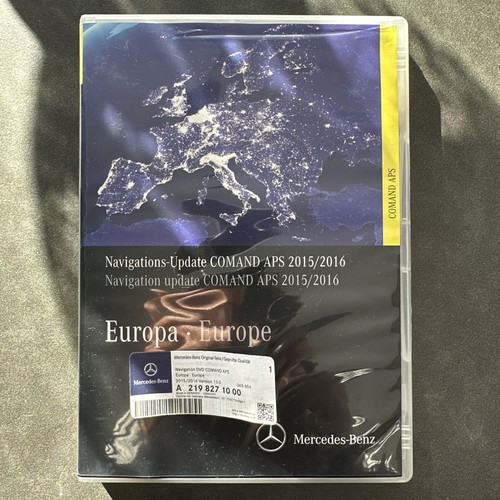 Mercedes dvd map update comand - map,
