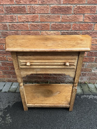 Antique oak hall - antique,
