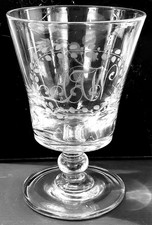 ANTIQUE GEORGIAN GLASS RUMMER
