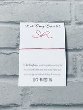 Kabbalah Bracelet, Red String