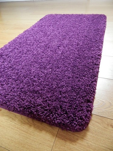 Soft rugs plain shaggy - soft, mats
