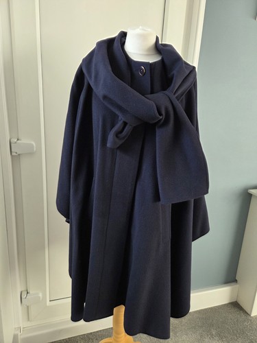 Avoca navy blue luxury wool - luxury, &