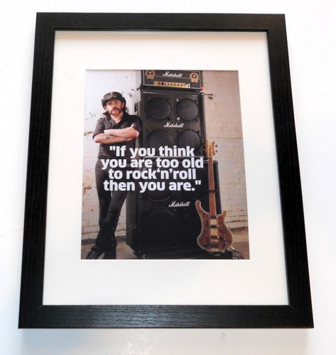 Framed lemmy kilmister - lemmy,