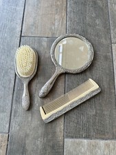 Vintage Vanity Set Silver