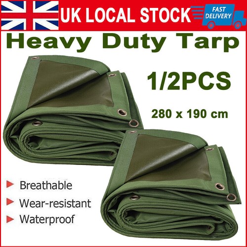 Heavy duty tarpaulin - 1/2x,