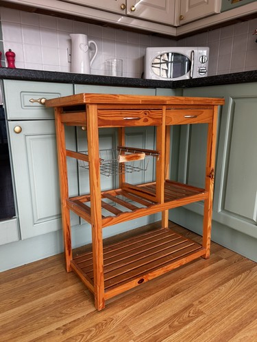 Solid wooden butchers - butchers, block