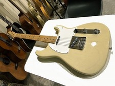 2018 Fender USA Whiteguard Strat Custom Shop PU See Thru Blonde? Lacquer W/OHSC