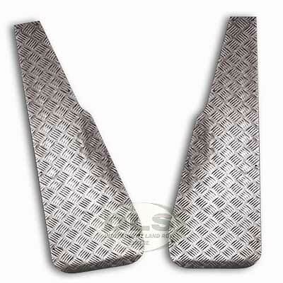 Natural chequer plate wing top - plate,