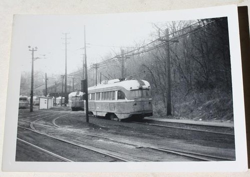 Trolley street cars - trolley, track