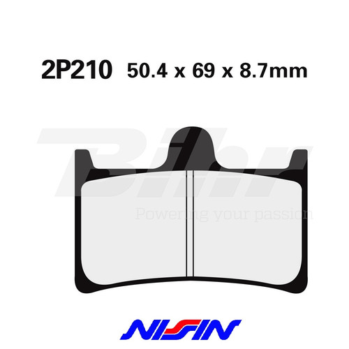 Nissin 2p210st front brake - nissin,