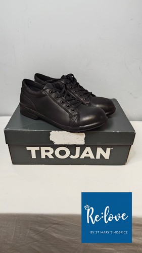 Trojan 104 leather - trojan, steel