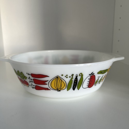 Vintage jaj pyrex white - pyrex,