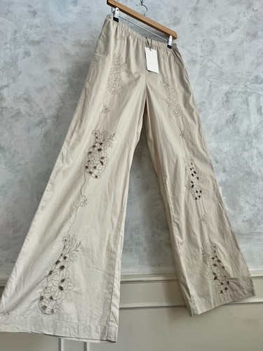 New zara cream cut work - cut,